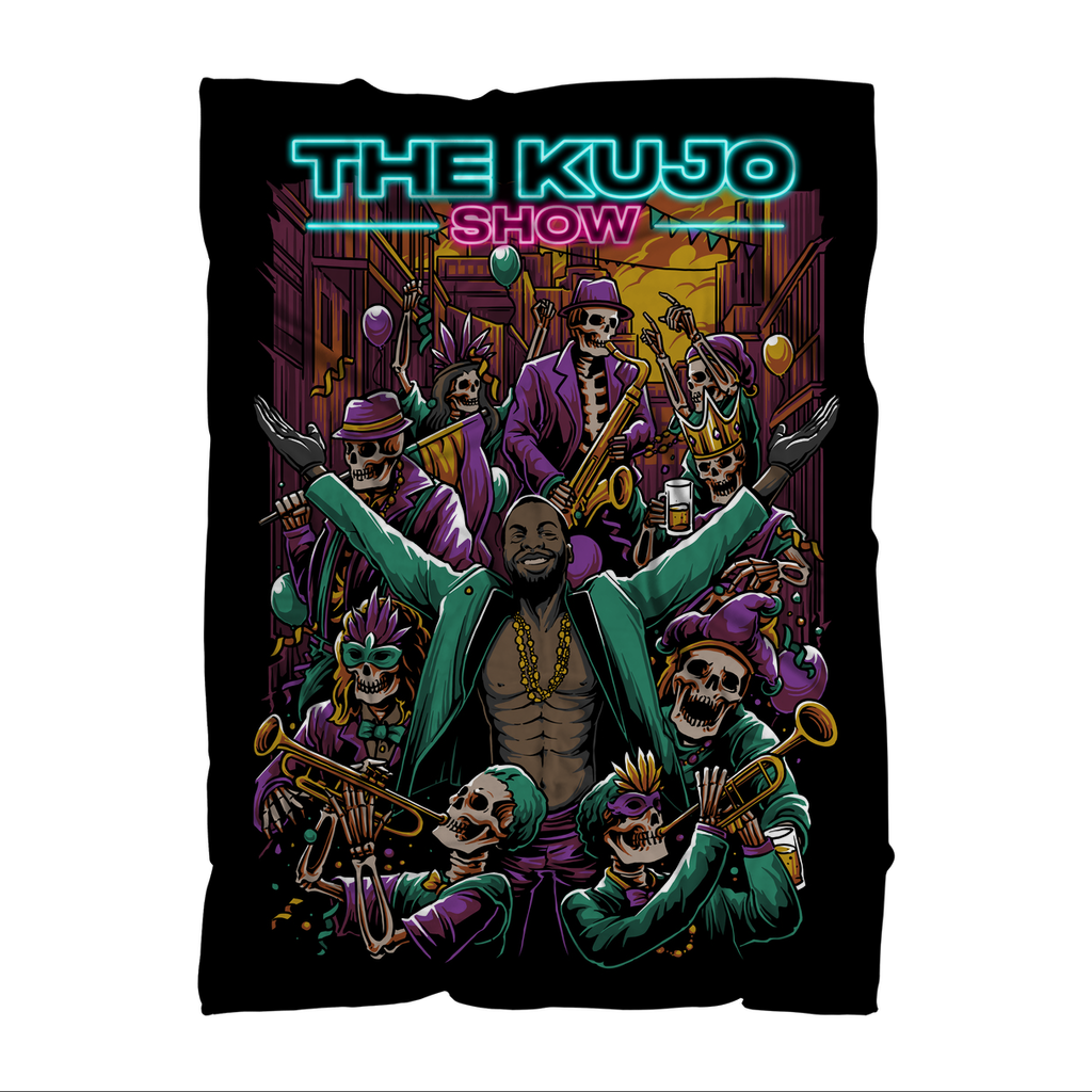 Jack Kujo (USA) "The Kujo Show" Throw Blanket