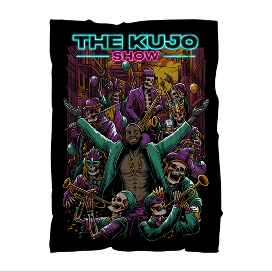 Jack Kujo (USA) "The Kujo Show" Throw Blanket