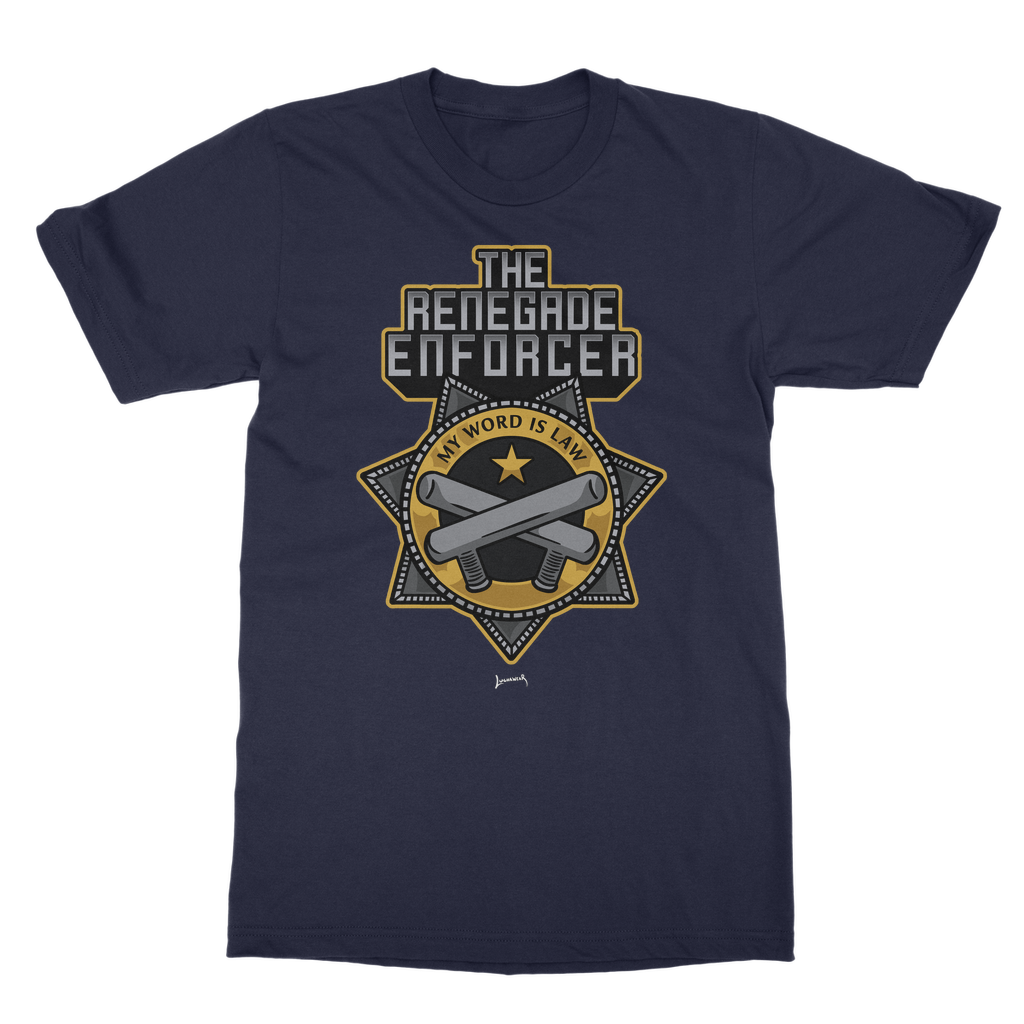 Renegade Enforcer (USA) "My Word is Law" Unisex Classic Tee