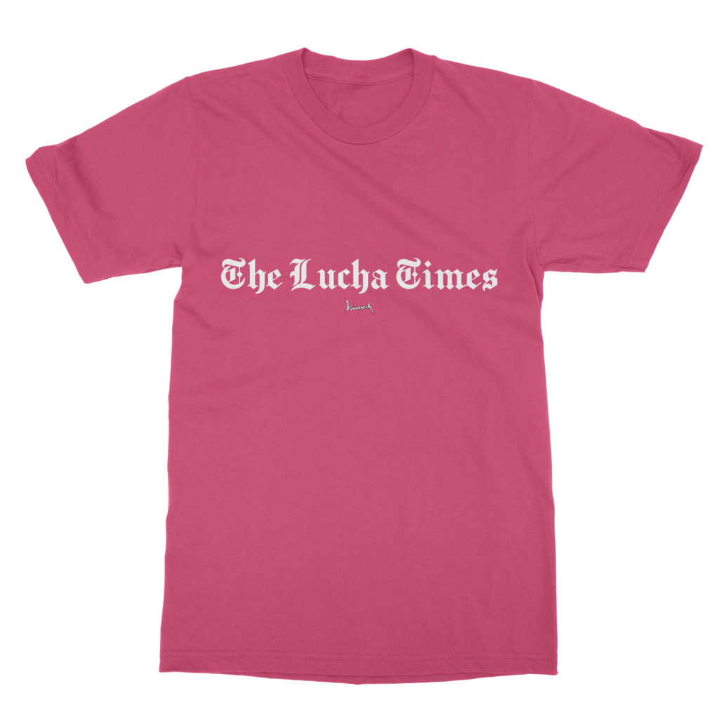 Lucha Times (White) Unisex Classic Tee