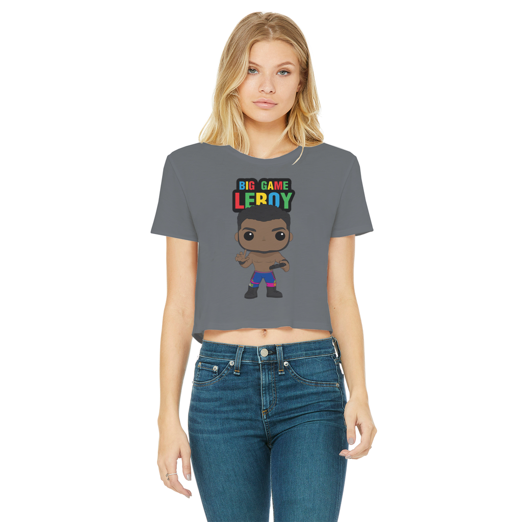 Big Game Leroy (USA) "Lil Leroy" Women's Wear Crop Top