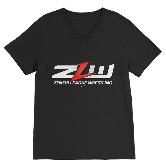 Zenshi League Wrestling (USA) V Neck Tee