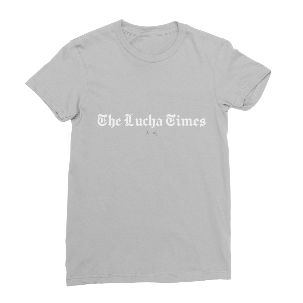 Lucha Times (White) Women's Wear T-Shirt