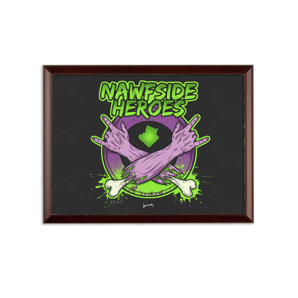 Nawfside Heroes (USA) "Coat of Arms" Wall Art Plaque