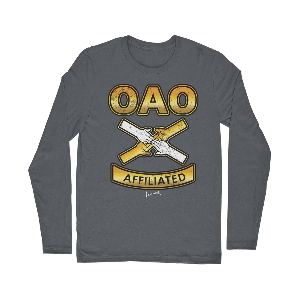 Over All Obstacles (USA) "Coat of Arms" Unisex Long Sleeve Tee