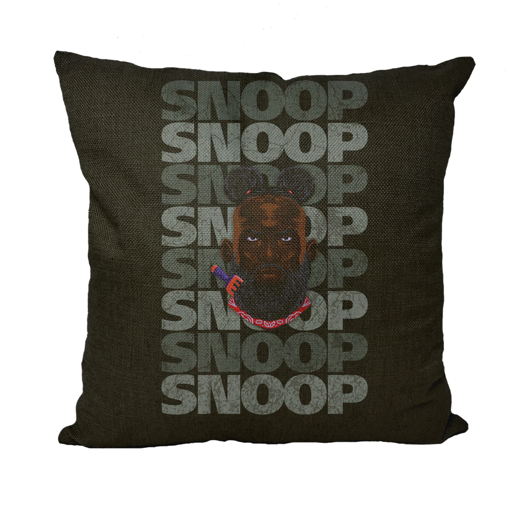 Snoop Strikes (USA) SNOOP Throw Pillow