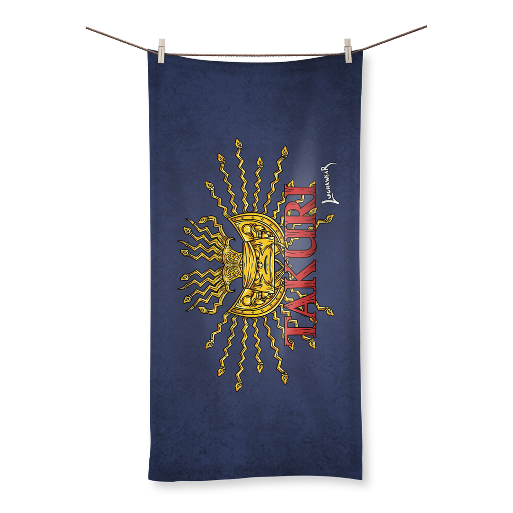 Takuri (USA) "Golden Sun" Home and Beach Towel