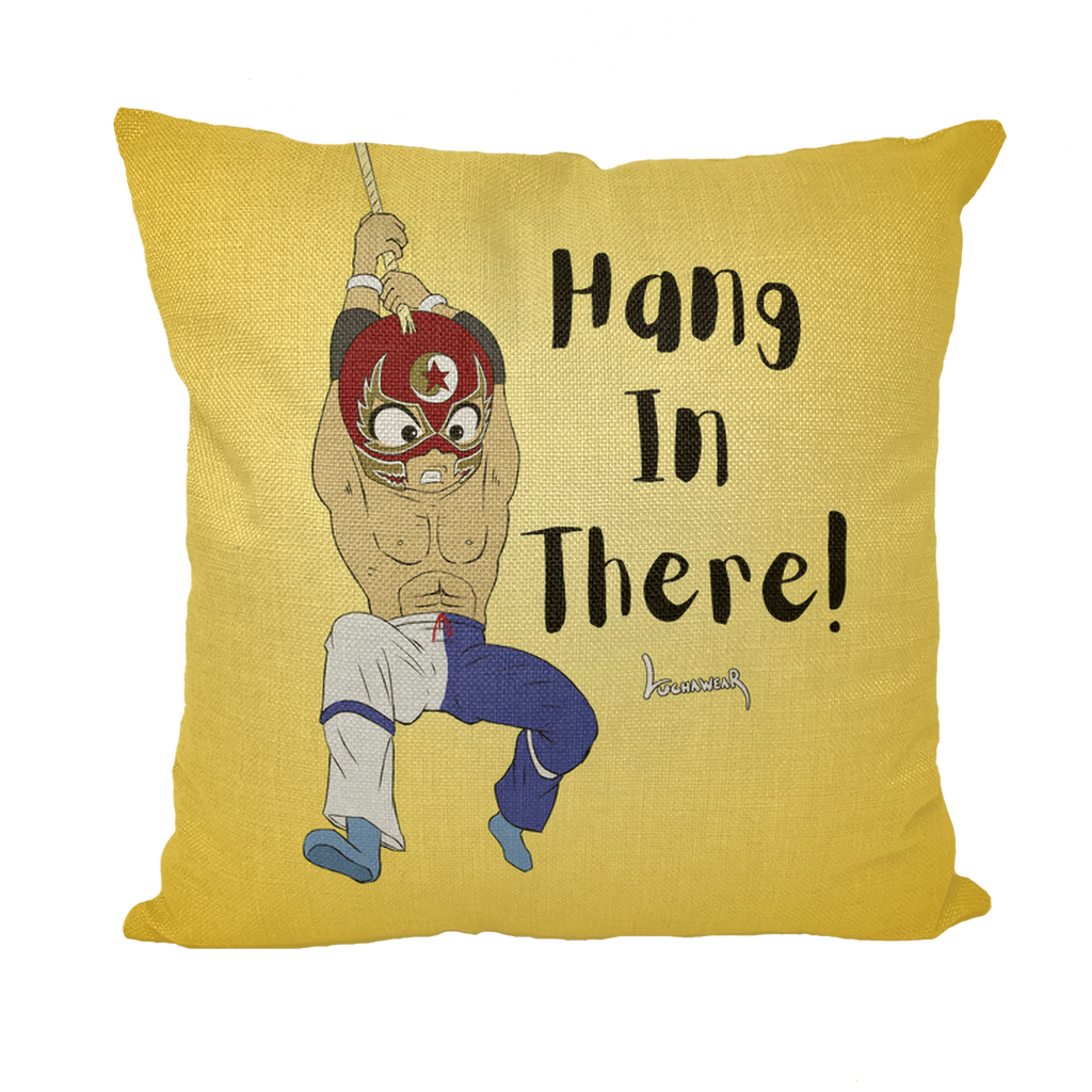 Shynron (USA) "Hang in There" Throw Pillow with Insert