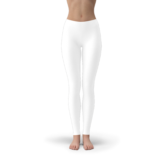 Lucha Times (White) Yoga Leggings
