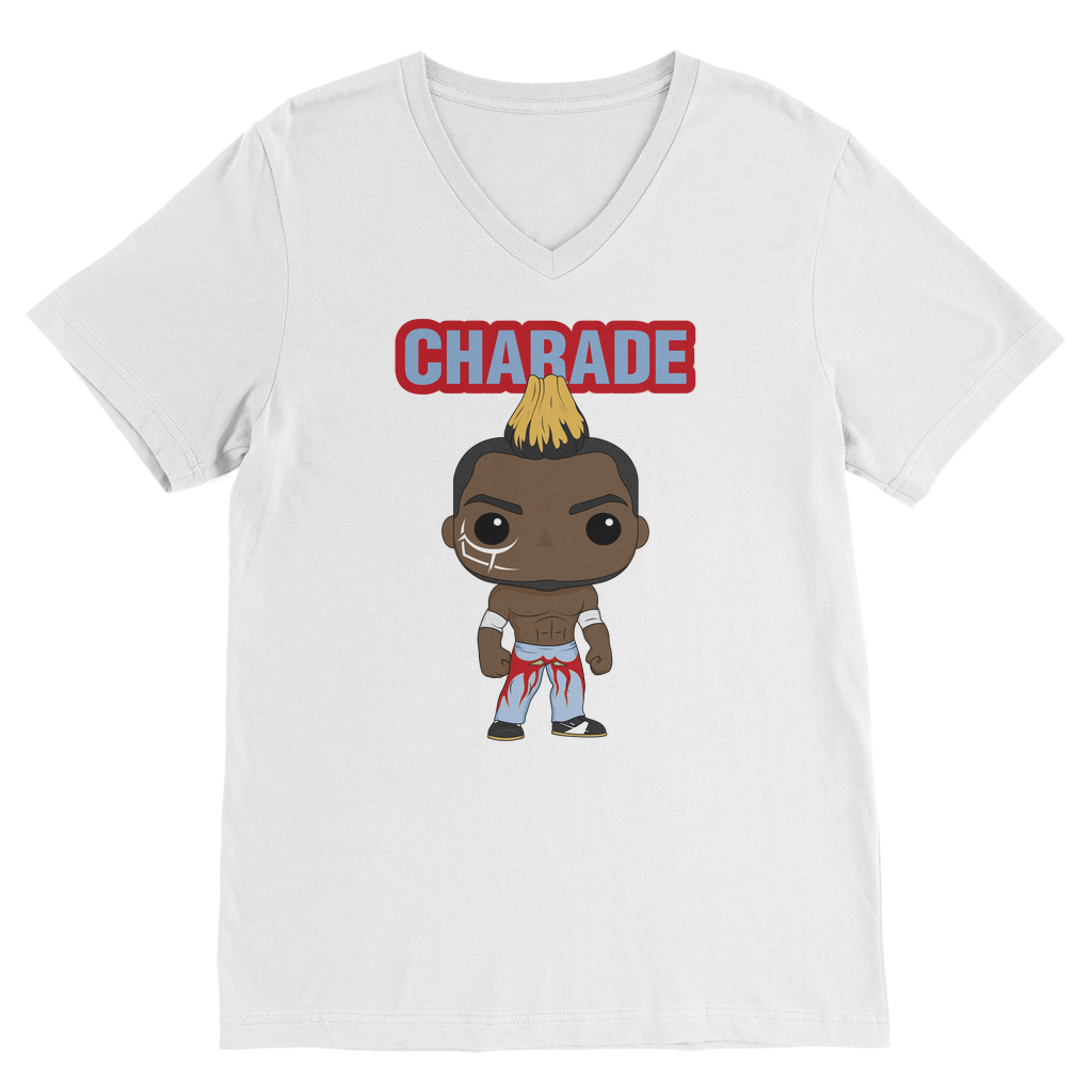 Charade (USA) "Lil Charade" V Neck Tee