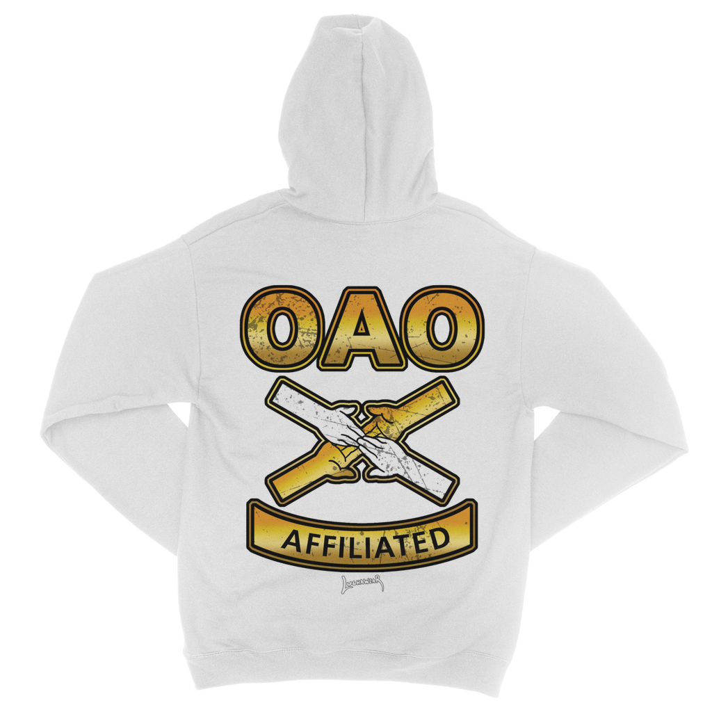 Over All Obstacles (USA) "Coat of Arms" Zip Hoodie