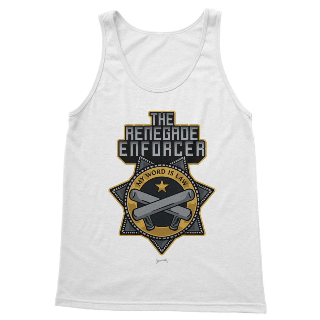 Renegade Enforcer (USA) "My Word is Law" Classic Vest Top