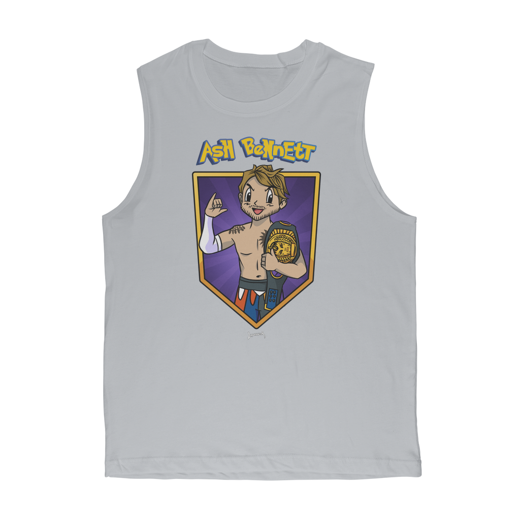 Ash Bennett (USA) "Champ" Muscle Tank Top