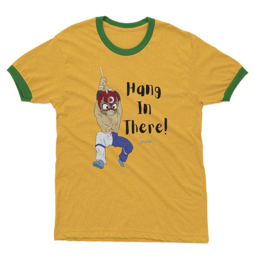 Shynron (USA) "Hang in There" Ringer Tee