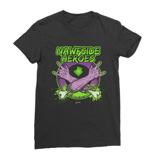 Nawfside Heroes (USA) "Coat of Arms" Women's Wear T-Shirt