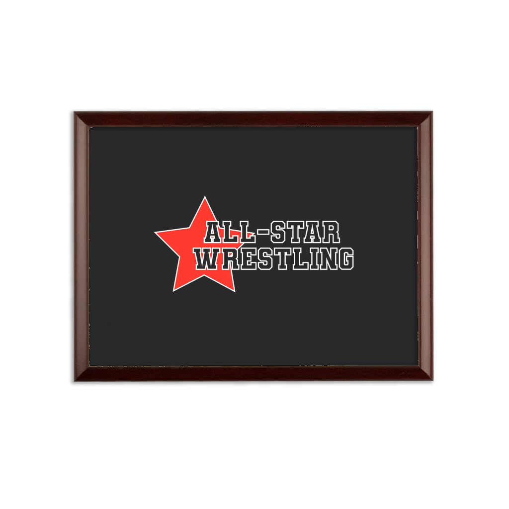 All Star (USA) "All Star Wrestling" Wall Art Plaque