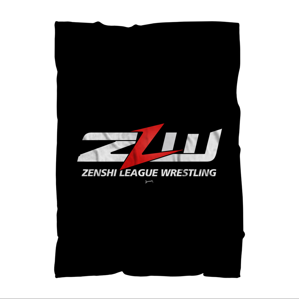 Zenshi League Wrestling (USA) Throw Blanket