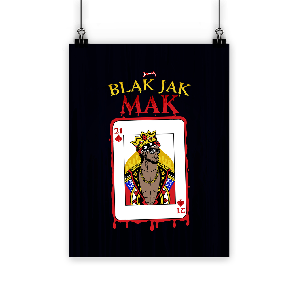 Blak Jak Mak (USA) "King" Poster