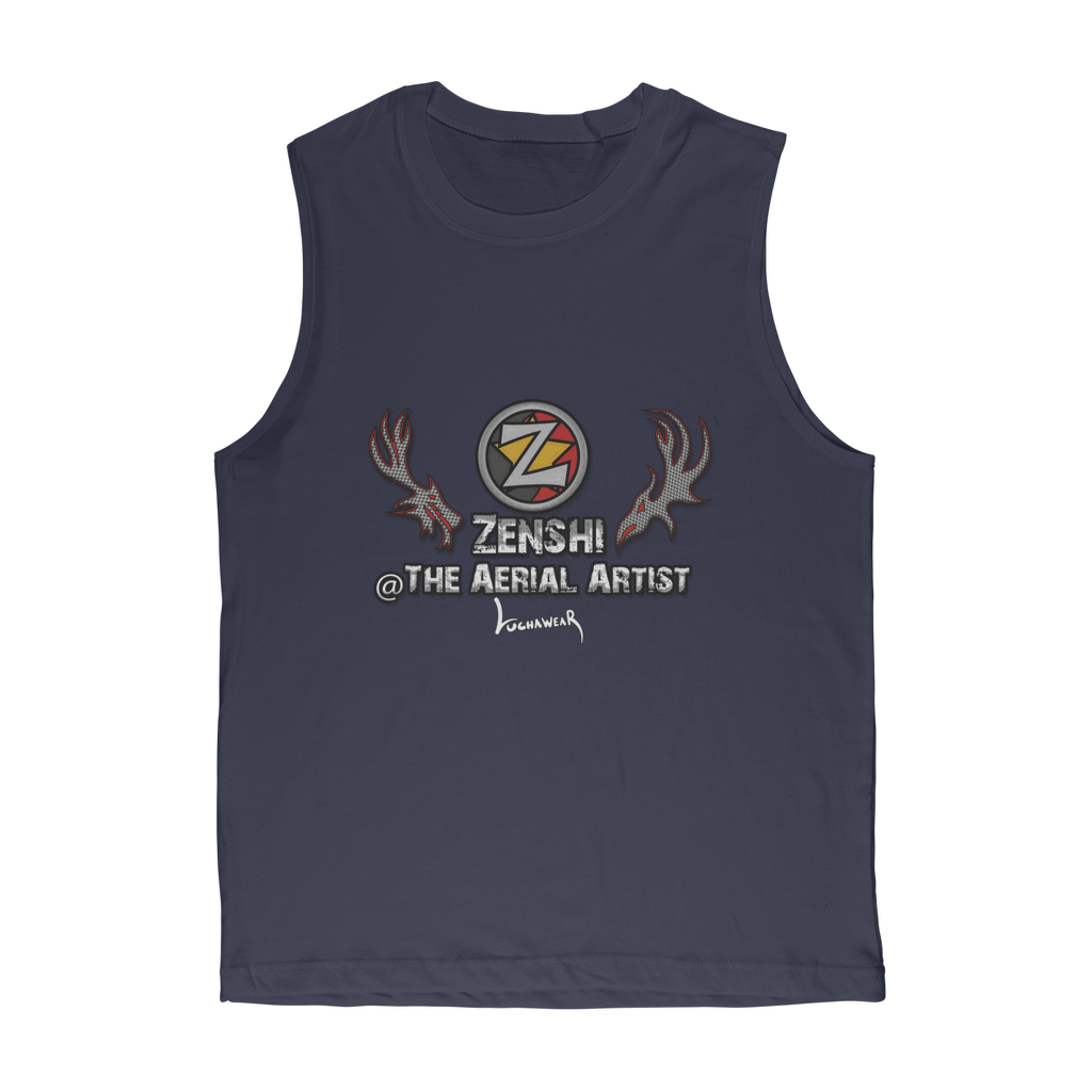 Zenshi (USA/CHL) "The Aerial Artist" Muscle Tank Top