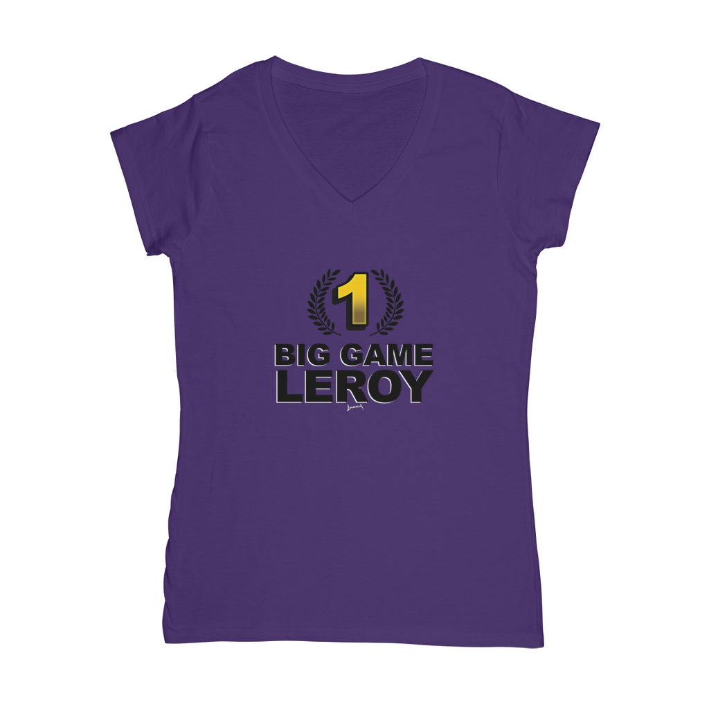 Leroy Green (USA) "Number One" Women's Wear V-Neck T-Shirt