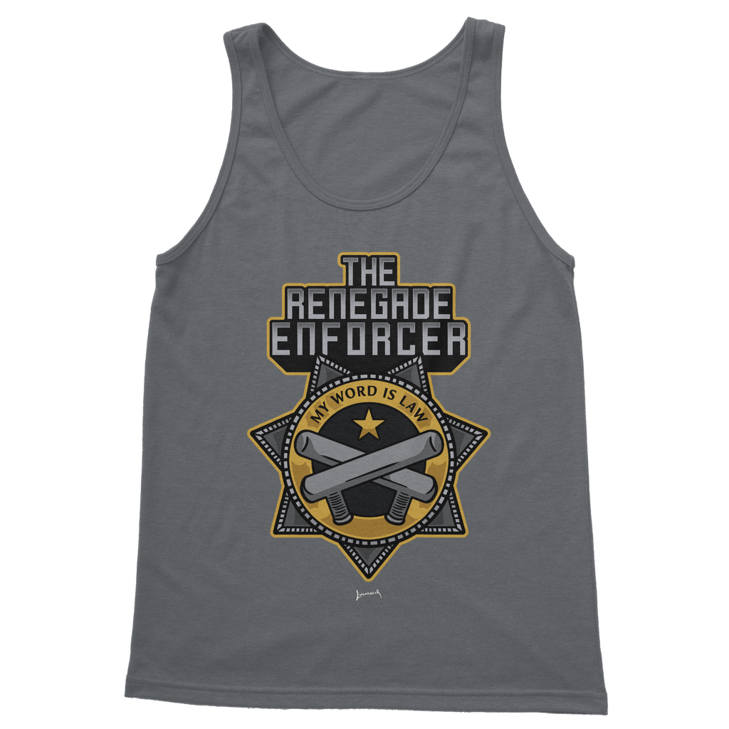 Renegade Enforcer (USA) "My Word is Law" Classic Vest Top