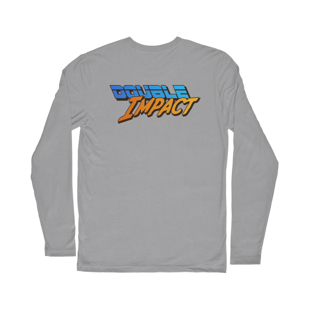 Double Impact (USA) "Comic Attack" Unisex Long Sleeve Tee