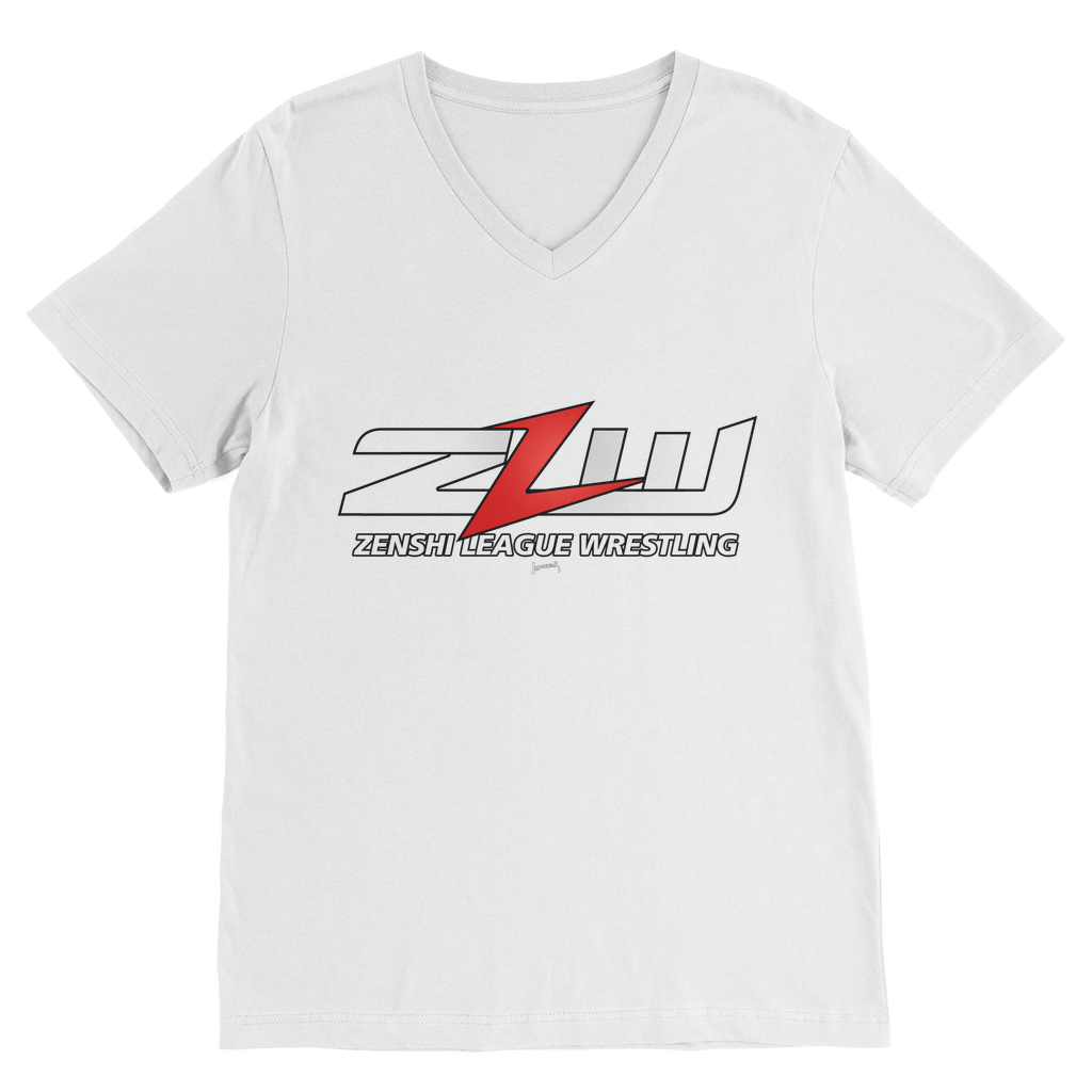 Zenshi League Wrestling (USA) V Neck Tee