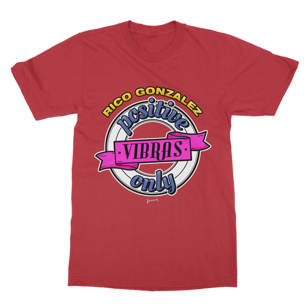 Rico Gonzalez (MEX) "Positive Vibras" Unisex Heavy Cotton Tee