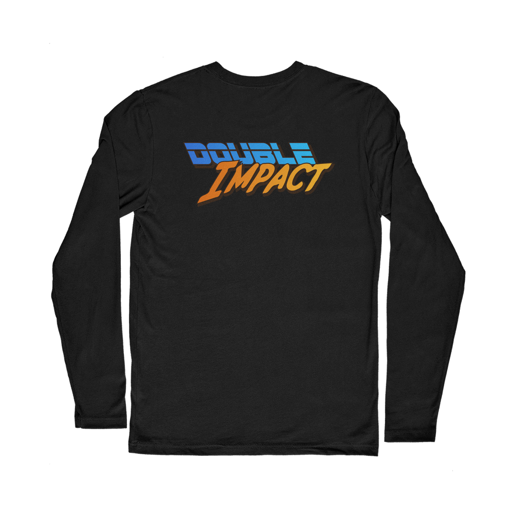 Double Impact (USA) "Comic Attack" Unisex Long Sleeve Tee