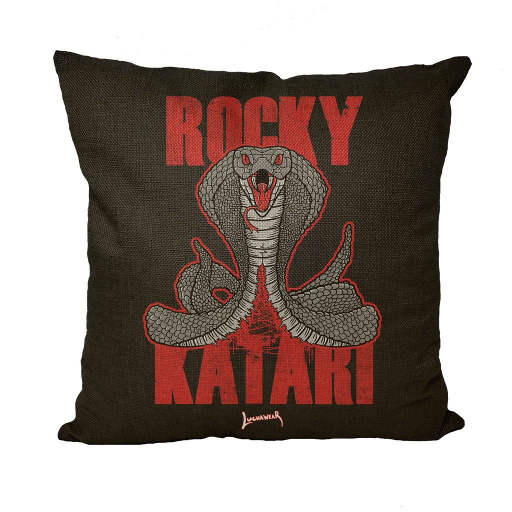 Rocky Katari (BOL) "Bleeding Snake" Throw Pillow