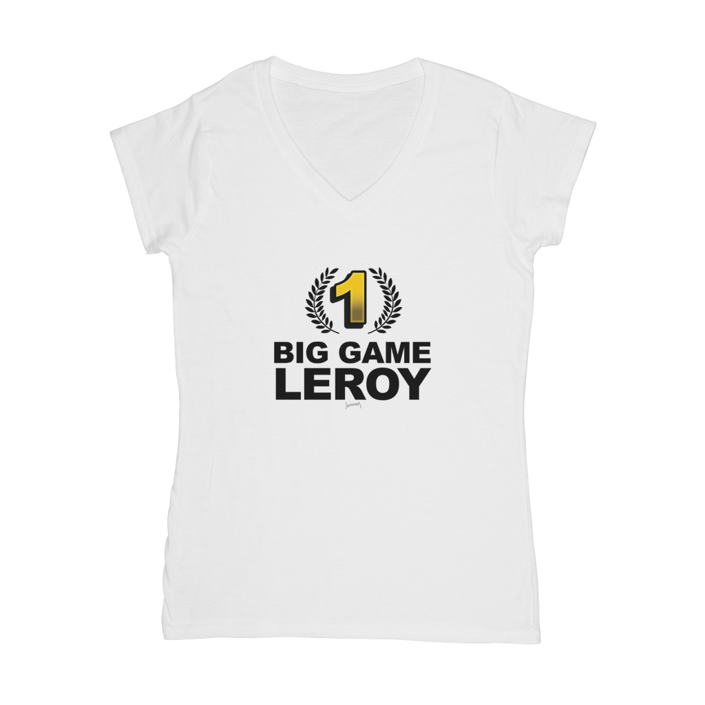 Leroy Green (USA) "Number One" Women's Wear V-Neck T-Shirt