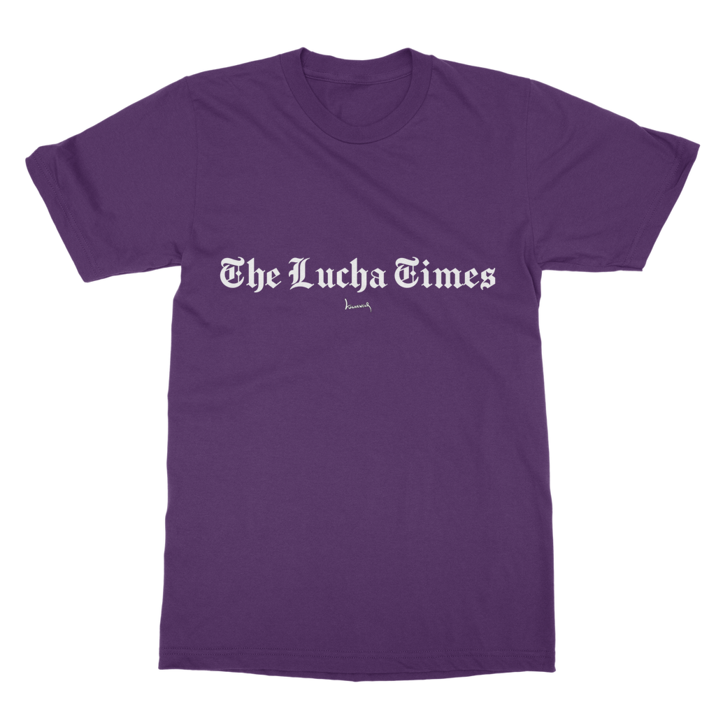 Lucha Times (White) Unisex Classic Tee