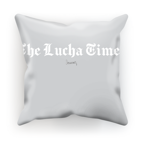 Lucha Times (White) Cushion Cover