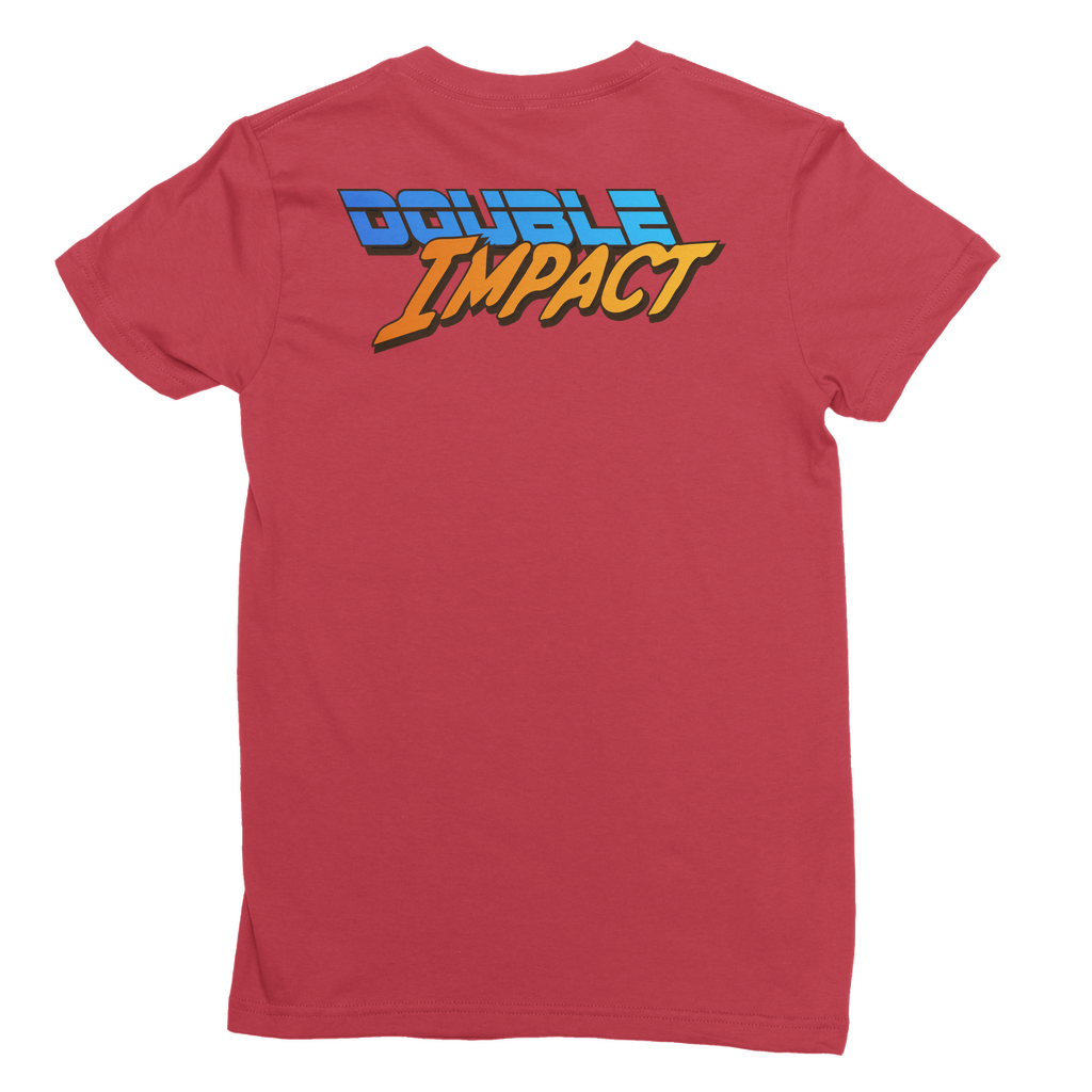 Double Impact (USA) "Comic Attack" Women's Wear T-Shirt