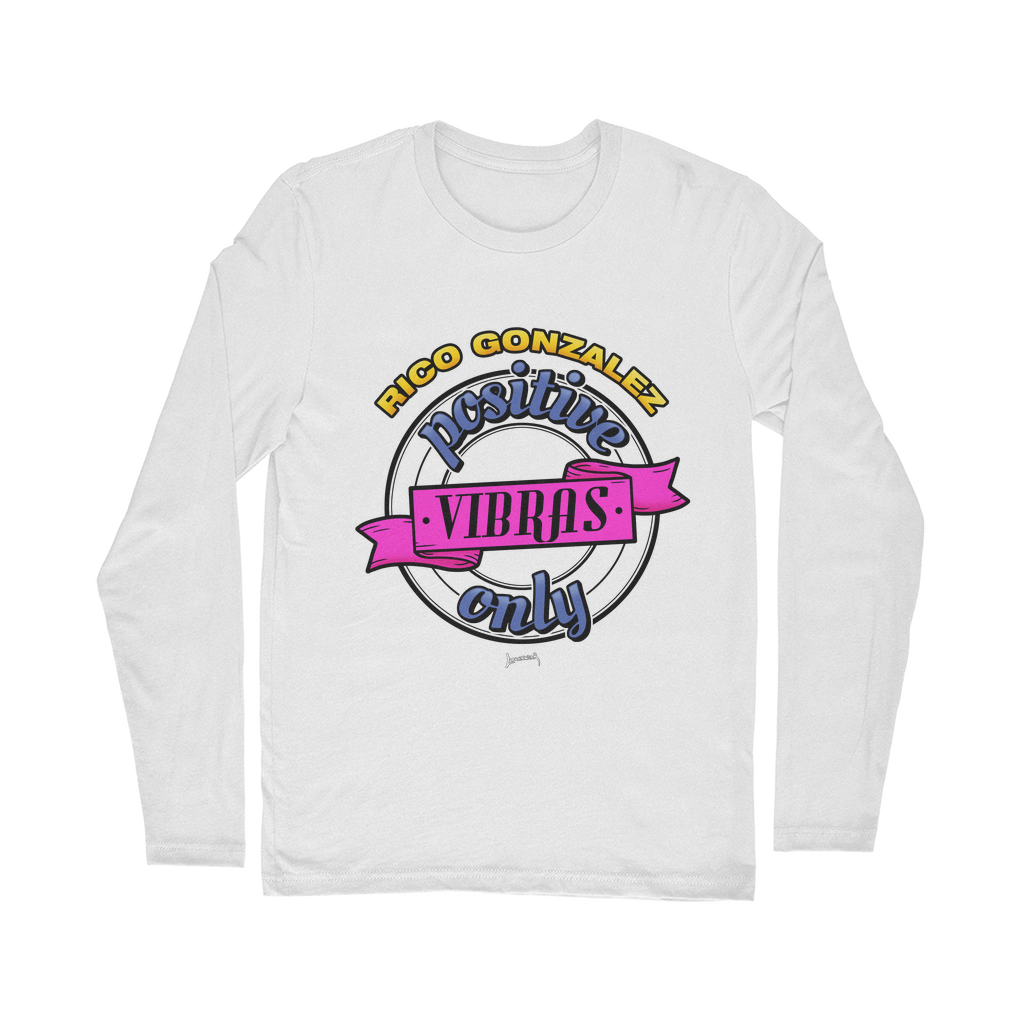 Rico Gonzalez (MEX) "Positive Vibras" Unisex Long Sleeve Tee