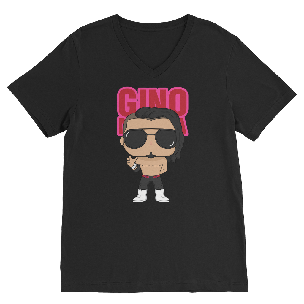 Gino Medina (USA) "Lil Gino" V Neck Tee