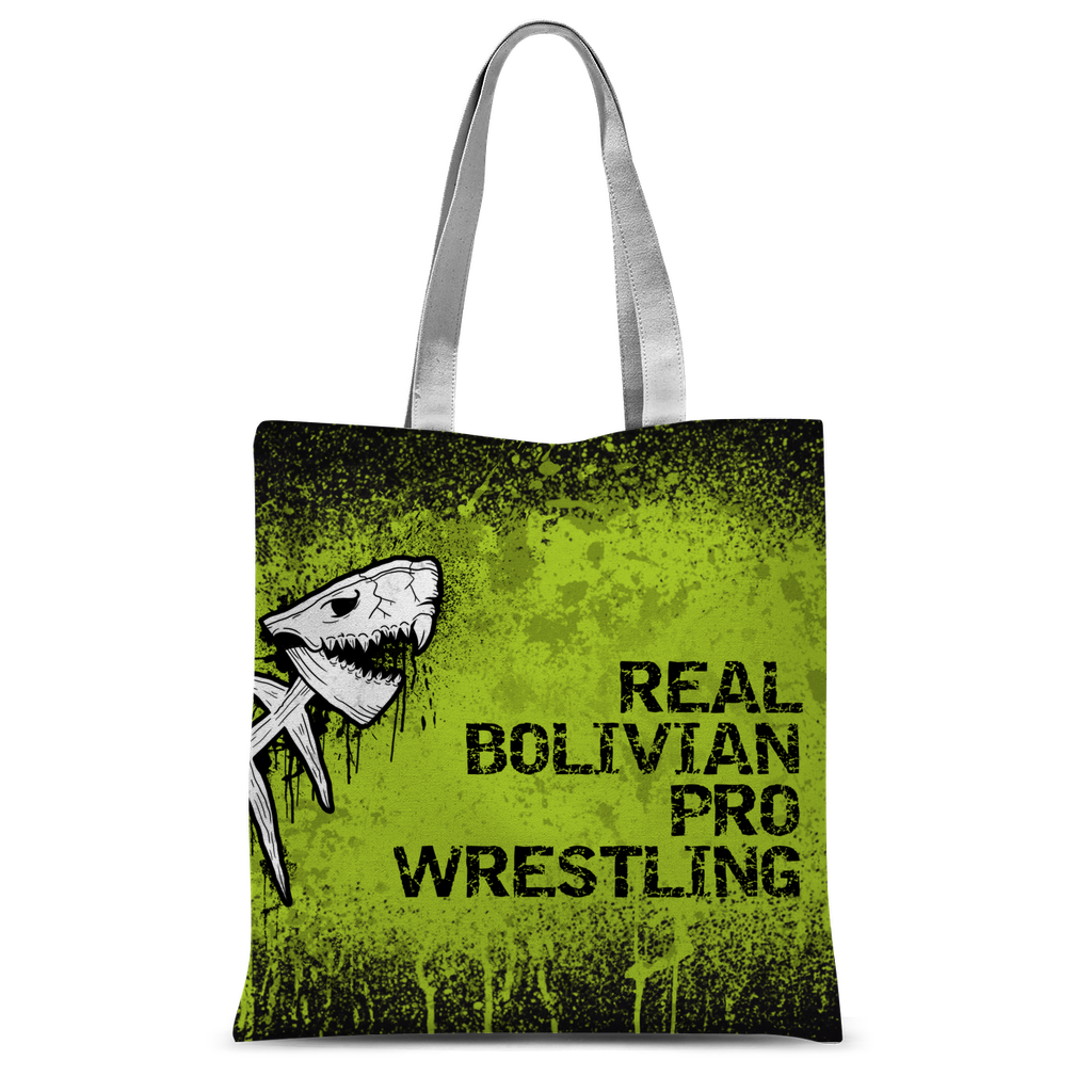 Chris Bravo (BOL) "Real Bolivian Pro Wrestling" Tote Bag