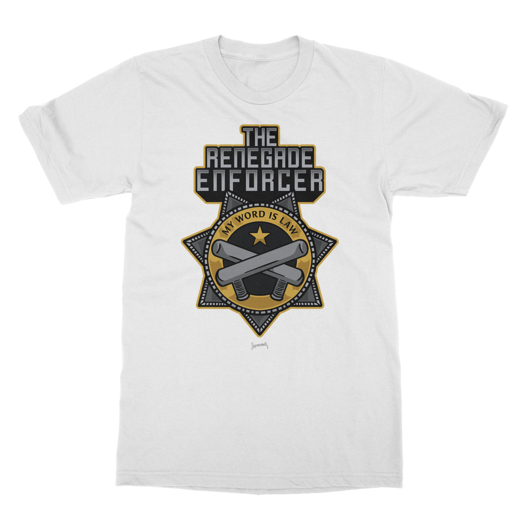 Renegade Enforcer (USA) "My Word is Law" Unisex Classic Tee