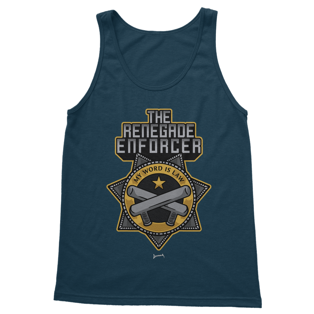 Renegade Enforcer (USA) "My Word is Law" Women's Wear Tank Top