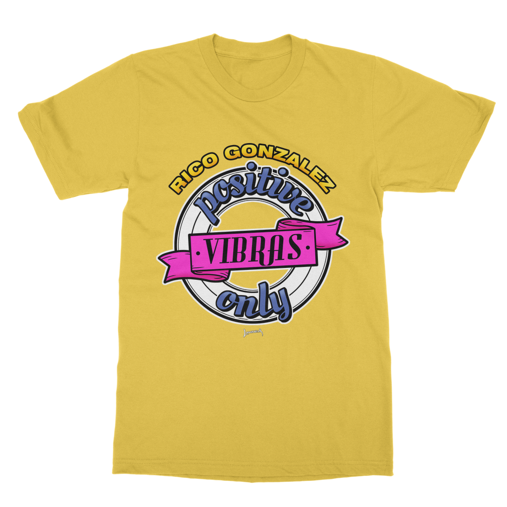 Rico Gonzalez (MEX) "Positive Vibras" Unisex Heavy Cotton Tee