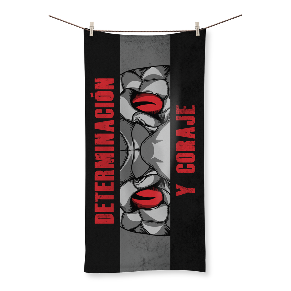 Rocky Katari (BOL) "Determination & Courage" Home and Beach Towel