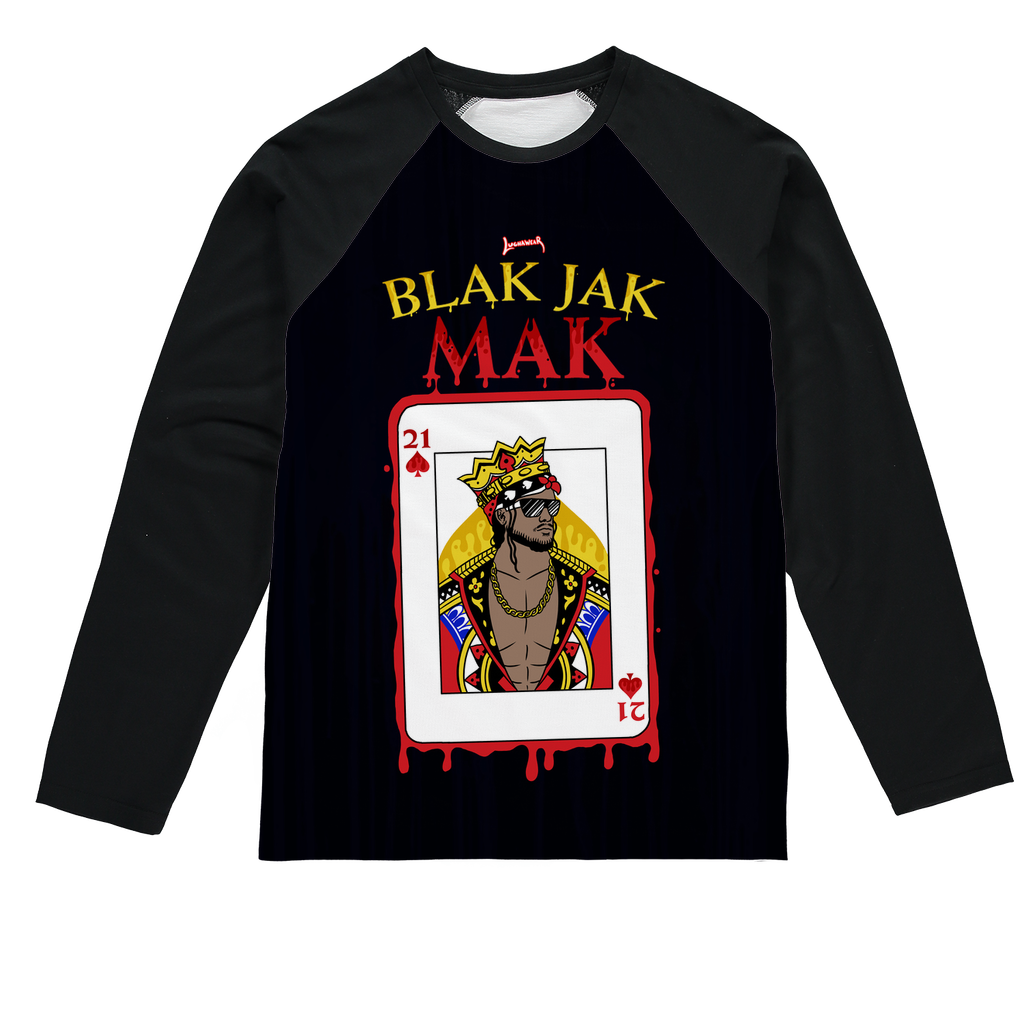 Blak Jak Mak (USA) "King" Unisex Long Sleeve Tee