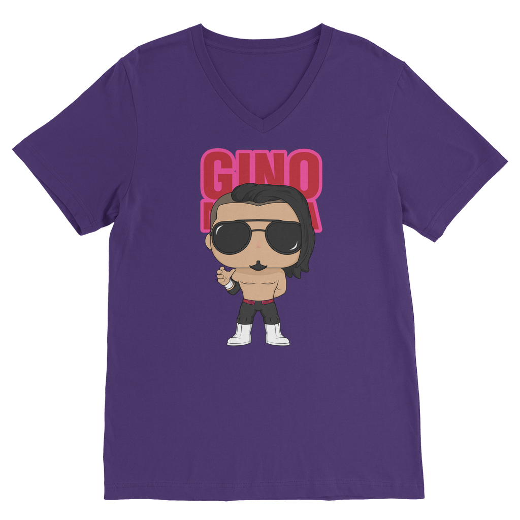 Gino Medina (USA) "Lil Gino" V Neck Tee