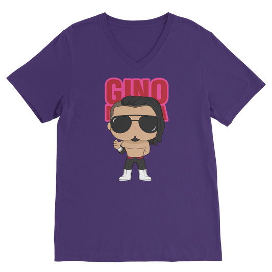 Gino Medina (USA) "Lil Gino" V Neck Tee