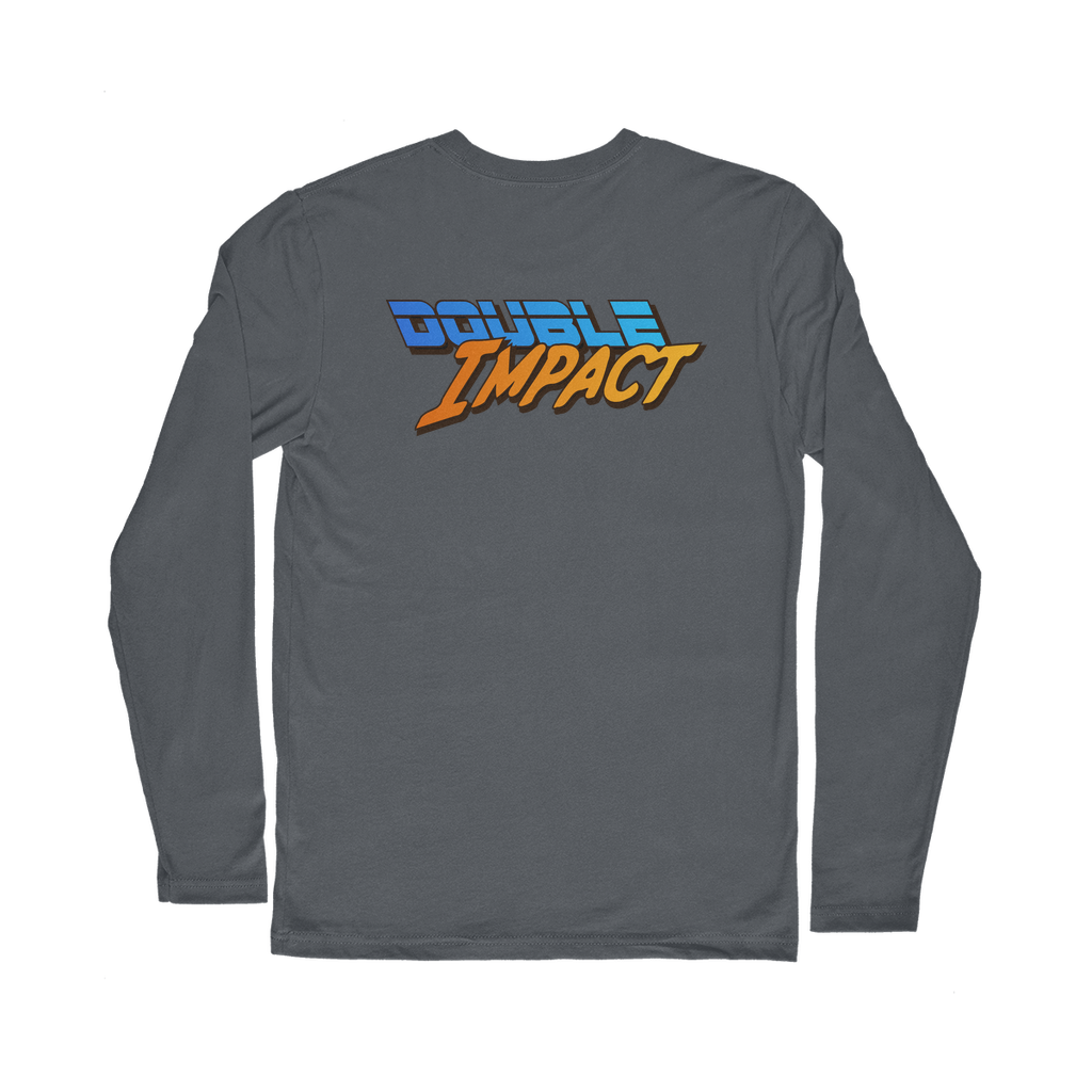 Double Impact (USA) "Comic Attack" Unisex Long Sleeve Tee